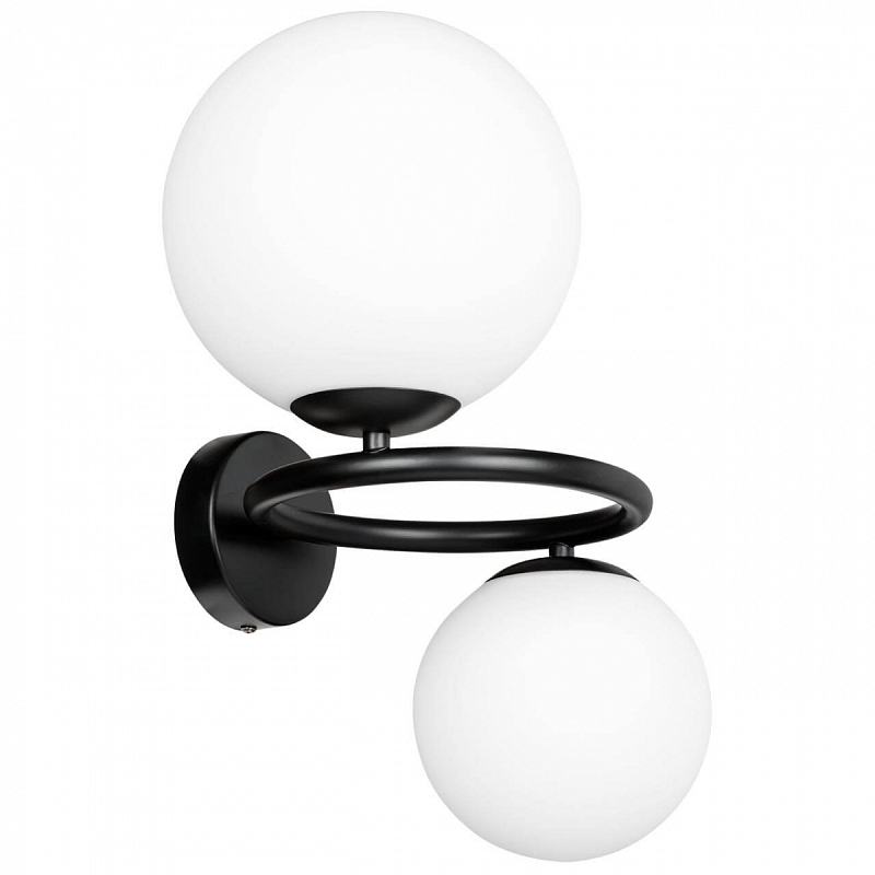  Bubbles on Ring Sconces Black     | Loft Concept 