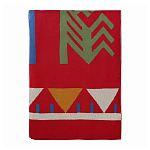 Плед хлопковый по мотивам чувашских орнаментов Ural and Siberian Patterns варинант исполнения - 5 | Loft Concept в Москве