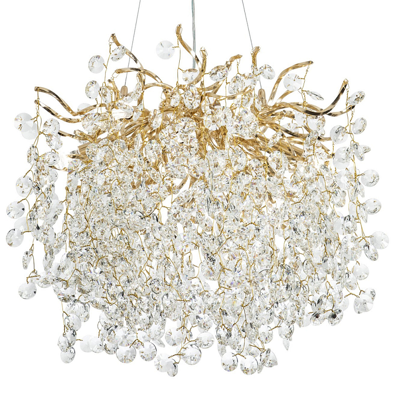        Fairytree Light Gold Chandelier 10     | Loft Concept 