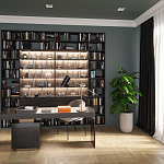 Гладкий карниз KT-70 варинант исполнения - 2 | Loft Concept в Москве