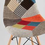 Стул с обивкой в технике пэчворк DSW варинант исполнения - 7 | Loft Concept в Москве