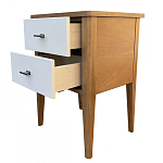 Тумба прикроватная с 2-мя ящиками Tasteful Furniture Light варинант исполнения - 2 | Loft Concept в Москве