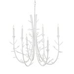 Люстра белая в виде веток White Natural Lines варинант исполнения - 4 | Loft Concept в Москве