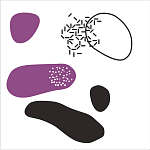 Плитка с узором Камни варинант исполнения - 2 | Loft Concept в Москве