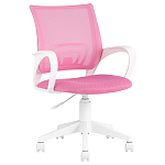Офисное кресло с основанием из белого пластика Desk chairs Pink варинант исполнения - 1 | Loft Concept в Москве