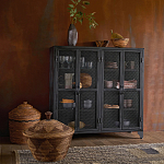 Корзина с крышкой из плетеного ротанга Jumaane Wicker Basket варинант исполнения - 4 | Loft Concept в Москве