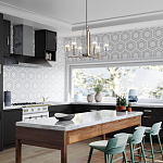  Люстра с прозрачными рифлеными цилиндрическими плафонами Kichler варинант исполнения - 26 | Loft Concept в Москве