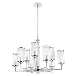 Люстра с 9-ю цилиндрическими стеклянными плафонами Jeanette варинант исполнения - 7 | Loft Concept в Москве