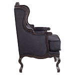 Кресло George Grand Armchair black velour варинант исполнения - 2 | Loft Concept в Москве