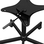 Стул с мягкой обивкой из велюра и подъемно-поворотным механизмом на колесиках Mason Green and Yellow варинант исполнения - 6 | Loft Concept в Москве