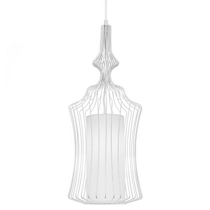 Подвесной светильник Wire Dream Pendant 4 Белый Белый Подвесной светильник Wire Dream Pendant 4 Белый Белый в Москве | Loft Concept