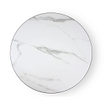 Столик журнальный круглый на черном металлическом основании Сharacter варинант исполнения - 1 | Loft Concept в Москве