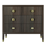 Бельевой Комод с 4 ящиками Elsa Dreams Walnut варинант исполнения - 6 | Loft Concept в Москве