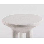 Дизайнерский журнальный стол белый на 3-х ножках в виде ступней African table варинант исполнения - 1 | Loft Concept в Москве