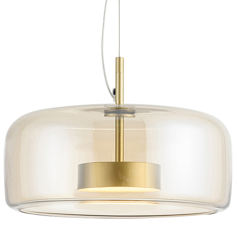   Blanton Amber Glass Hanging Lamp 38       | Loft Concept 