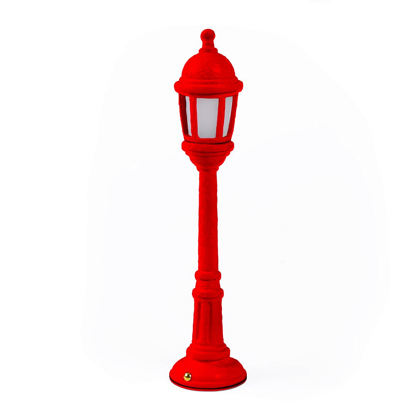 Настольная лампа Seletti Street Lamp Dining Red Красный в Москве | Loft Concept 