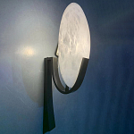 Бра с мраморным рассеивателем овальной формы Torch варинант исполнения - 7 | Loft Concept в Москве