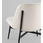 Кресло лаунж Ease белый варинант исполнения - 3 | Loft Concept в Москве