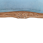 Кресло Ava Classical Armchair light blue velour варинант исполнения - 6 | Loft Concept в Москве
