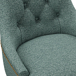 Мебельная ткань Шенилл бирюзовый цвет 138 см T4-31 варинант исполнения - 10 | Loft Concept в Москве