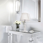 Настольная лампа с хрустальным основанием Fondue варинант исполнения - 2 | Loft Concept в Москве