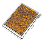 Портсигар с газовой зажигалкой из натурального камня Яшма Змеиная Stone Cigarettes Cases варинант исполнения - 6 | Loft Concept в Москве