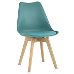 Стул с основой из пластика и мягким сиденьем Arvika Azure варинант исполнения - 1 | Loft Concept в Москве