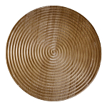 Журнальный столик с круглой фактурной столешницей из натурального дерева Vortex варинант исполнения - 2 | Loft Concept в Москве