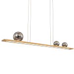 Светодиодная линейная люстра IONA Сhandelier gold 103 варинант исполнения - 1 | Loft Concept в Москве