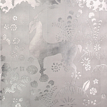 Обои ручная роспись в стиле Арт-деко Rateau Bas Relief on Tarnished Silver gilded paper варинант исполнения - 1 | Loft Concept в Москве