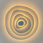 Потолочная люстра круглая многослойная Multilayering варинант исполнения - 9 | Loft Concept в Москве