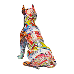 Статуэтка Graffiti Dog Поп-Арт варинант исполнения - 2 | Loft Concept в Москве