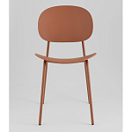 Стул Edie пластик коричневый варинант исполнения - 4 | Loft Concept в Москве