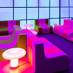 Дизайнерское кресло зеленое Poltronova Sofo Verosa Green Pink Armchair варинант исполнения - 14 | Loft Concept в Москве