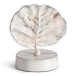 Статуэтка белая Metal Flowers Аntique Рlating варинант исполнения - 2 | Loft Concept в Москве