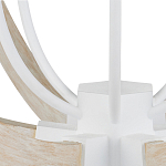 Подвесной светильник из дерева в форме сферы Eco Light варинант исполнения - 1 | Loft Concept в Москве