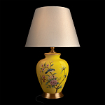 Настольная лампа желтая с изображением птиц Slip Away варинант исполнения - 8 | Loft Concept в Москве