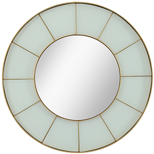 Зеркало Sectors Circle Mirror white