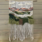  Гобелен Волшебный Лес в зеленых тонах Magic Forest I  варинант исполнения - 5 | Loft Concept в Москве