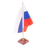 Флагшток на подставке из натурального камня Stone Flagpole варинант исполнения - 2 | Loft Concept в Москве