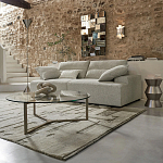 Приставной стол из сплава алюминия Solaris варинант исполнения - 4 | Loft Concept в Москве