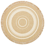 Ковер из комбинированного состава с узором The Cycle of Happiness варинант исполнения - 1 | Loft Concept в Москве