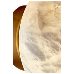 Бра в форме диска из натурального камня Cryptocrystalline Stone варинант исполнения - 3 | Loft Concept в Москве