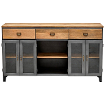 Комод Loft Metal Wooden Chest of Drawers варинант исполнения - 1 | Loft Concept в Москве