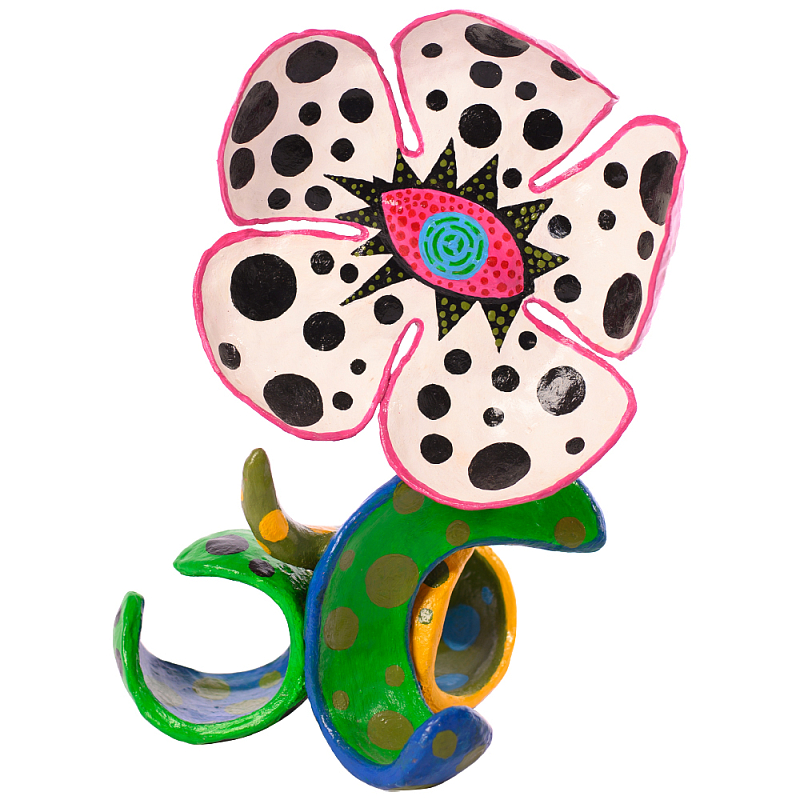   Yayoi Kusama Flowers that Bloom at Midnight Pink     | Loft Concept 