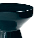 Приставной стол из керамики Manufacto Blue варинант исполнения - 2 | Loft Concept в Москве