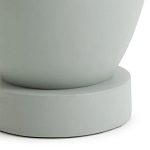 Приставной столик из массива манго Tom-tom Grey варинант исполнения - 2 | Loft Concept в Москве