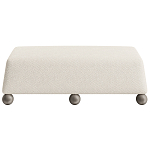 Дизайнерская Банкетка Wakonda с деревянными шариками  варинант исполнения - 2 | Loft Concept в Москве