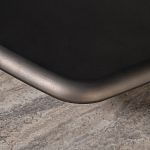 Столик журнальный квадратный  с полкой Sculptural Marble Accent с мрамором  варинант исполнения - 6 | Loft Concept в Москве