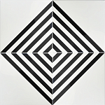 Дизайнерская плитка с узором Квадрат варинант исполнения - 1 | Loft Concept в Москве